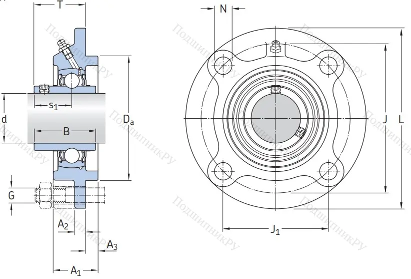 Подшипниковый корпус