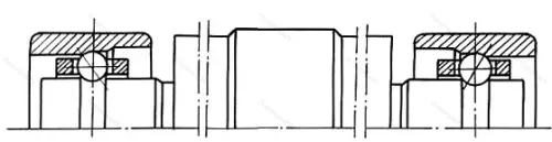 Подшипник  106075 размер 5,04x10/20x46,9 от производителя  ГПЗ-29 Подшипник  106075 размер 5,04x10/20x46,9 от производителя  ГПЗ-29