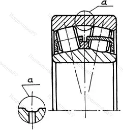 Модификация подшипника 30-53524Н размер 120x215x58