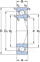 Подшипник 7005 CE/HCP 4BVG 275