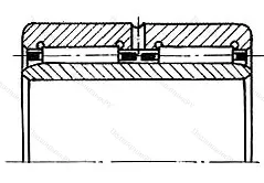 Модификация подшипника 40-6714912 размер 60x85x45