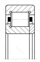 Подшипник  92320 (NUP 320) размер 100x215x47 от производителя  ГПЗ-1