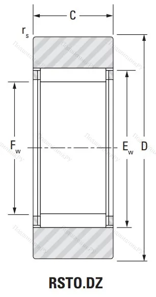 Подшипник RSTO 6 DZ