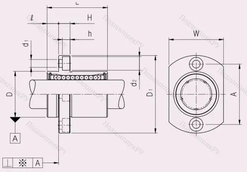 Подшипник LMH 13 UU в Пензе