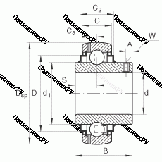 Подшипник GYE 55-KRR-B в Пензе