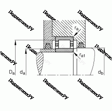Подшипник NU 2218-E-TVP 2