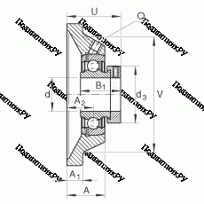 Подшипник PCJ 45 в Пензе